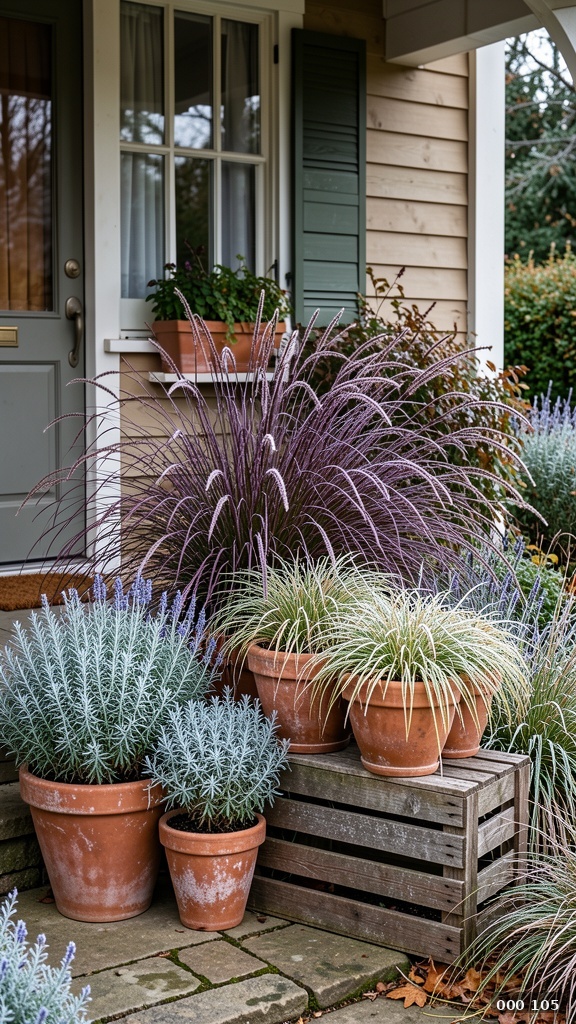 Cottage grass porch