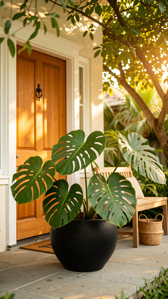 Tropical Giant Leaves