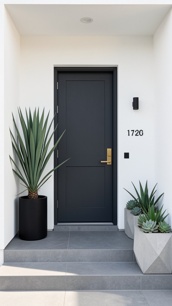 Modern minimalist porch transformation